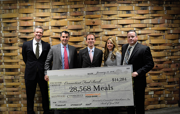 CDI Presents Fundraising Check to Connecticut Food Bank