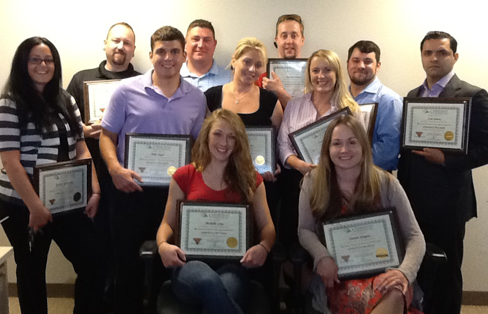 CDI 2012 Apprentice Class Graduates