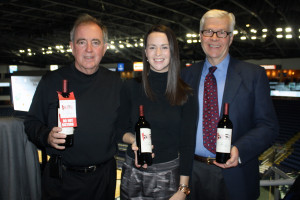Barry Ibbotson, Regional Manager New England, TGIC Global Fine Wine Company; Danielle Kelly, New England Area Manager and CSW, TGIC Global Fine Wine Company; and Tom Talmadge, Business Manager, CDI.