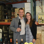 Danny Keefe, President of Sales and Founder, Curious Cork with Anna Dziedzik, Consultant, Cellar Fine Wines.