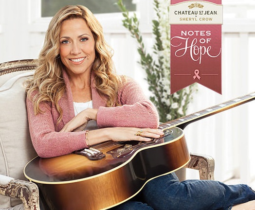 Chateau St. Jean and Sheryl Crow Team up for Breast Cancer Awareness