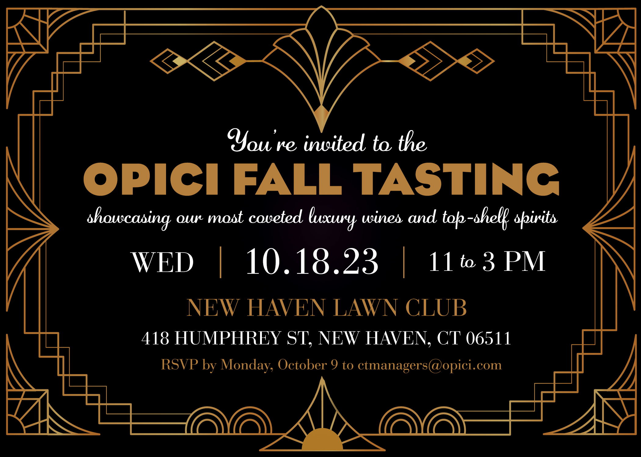 Oct. 18, 2023: Opici Fall Trade Tasting (Trade Only)