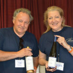 Priam Vineyards’ Jim Melillo, General Manager and Gloria Priam, Manager. 