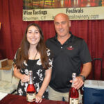 Taylor Gorman, Sales Representative, and Eric Gorman, Owner, White Silo Farm & Winery. 