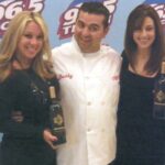 Donna Taylor, Vine Ventures Brand Ambassador; Cake Boss Buddy Valestro and Kelly Bartoli, Vine Ventures Brand Ambassador.