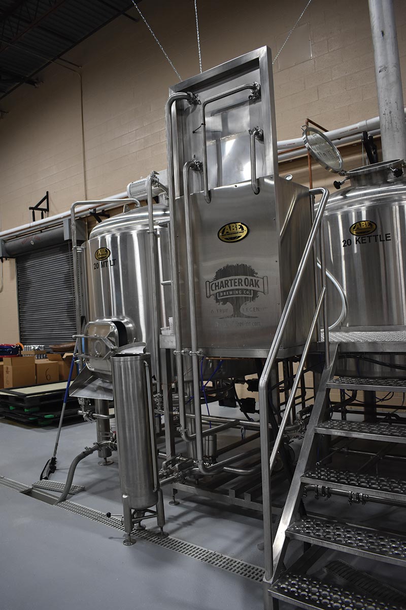 Charter Oak Brewing Hosts Tour of New Danbury Facility