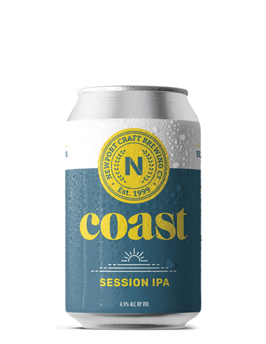 Newport Craft Launches Coast Low-Calorie Pale Ale