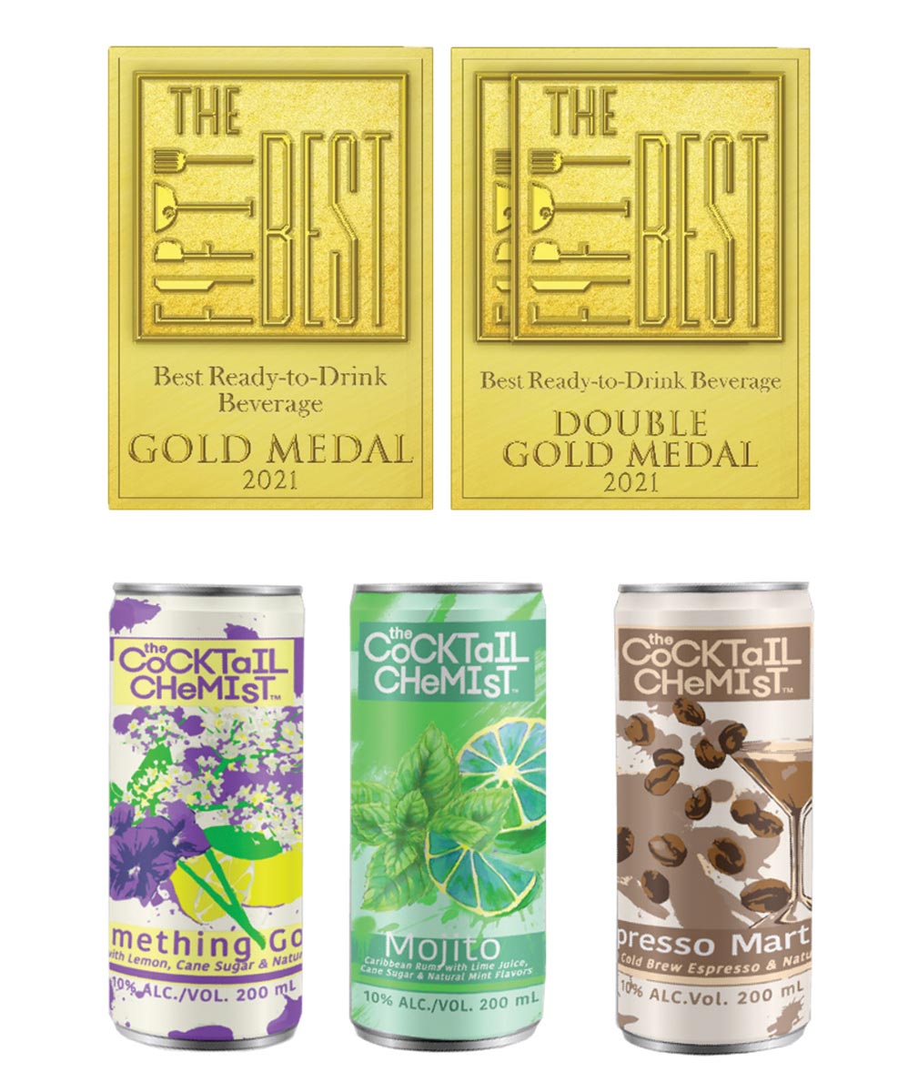 Connecticut’s The Cocktail Chemist Canned Brand Wins Accolades