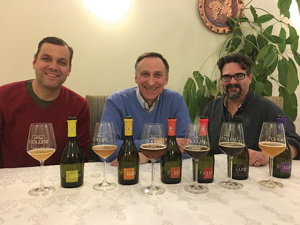 Angelini Wine Launches Collesi Beer      