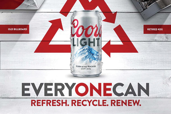 Coors Light Introduces Sustainability Initiative