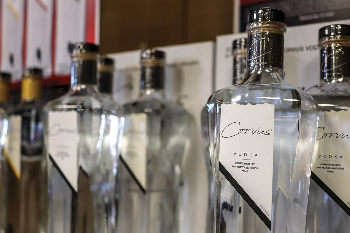 Hartley & Parker Celebrates Launch of Corvus Vodka