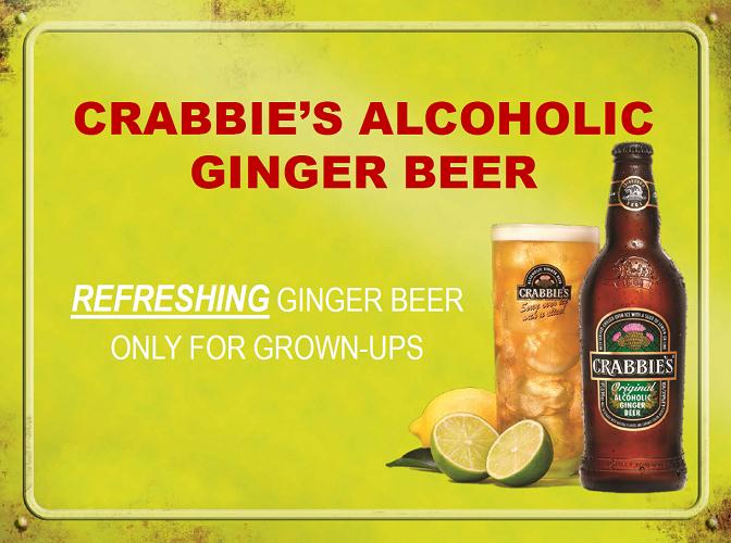 Crabbie’s Original Alcoholic Ginger Beer Makes U.S. Debut