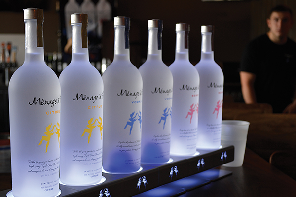 Ménage à Trois Vodka Launches in Connecticut at Prime One Eleven