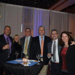 Exhibitors, award winners and guests at the cocktail reception.