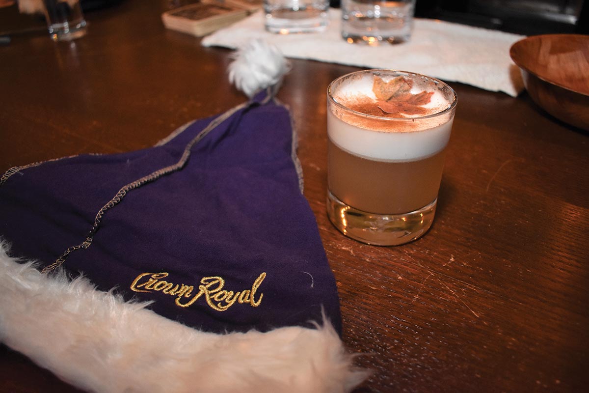 Bartenders Volunteer for Crown Royal Purple Bag Project