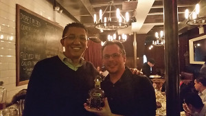 Patrón Tequila Master Distiller Antonio Rodriguez and Anthony DeSerio.