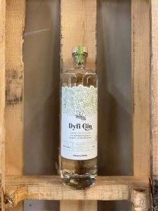 Wales-based Dyfi Gin, micro-distilled with wild Welsh botanicals.