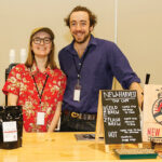 New Harvest Coffee’s Sophie Short, Barista/Trainer and Sam McCaughey, Customer Relations Manager.