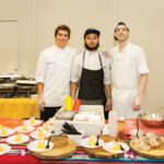 Los Andes’ Brian Dinan, Sous Chef; William Peterson, Sous Chef; and Chris Wilson, Intern.