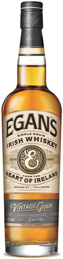 Egan’s Introduces Vintage Grain Irish Whiskey