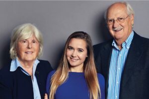 Maria, Tara and Neil Empson.
