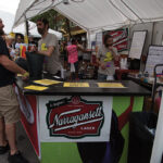 Narragansett Beer’s booth at Foo Fest.