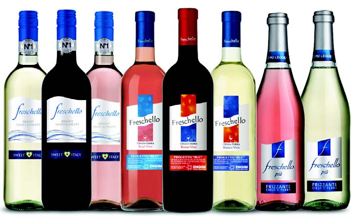 NEW PRODUCT: FRESCHELLO PRESENTS NEW  WINES FROM ITALY