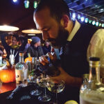 Competitor Chris Almeida, United States Bartenders Guild RI Chapter President. Photo by Jason Wessel of Gracie’s.