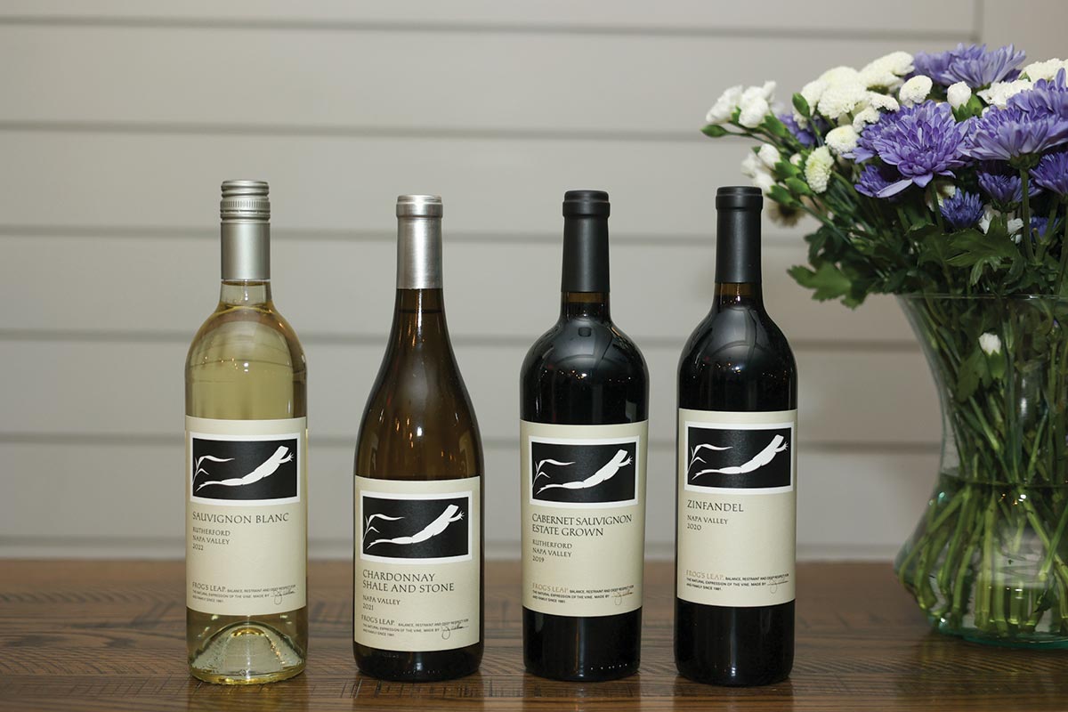 Narragansett Dinner Features Frog’s Leap Wines