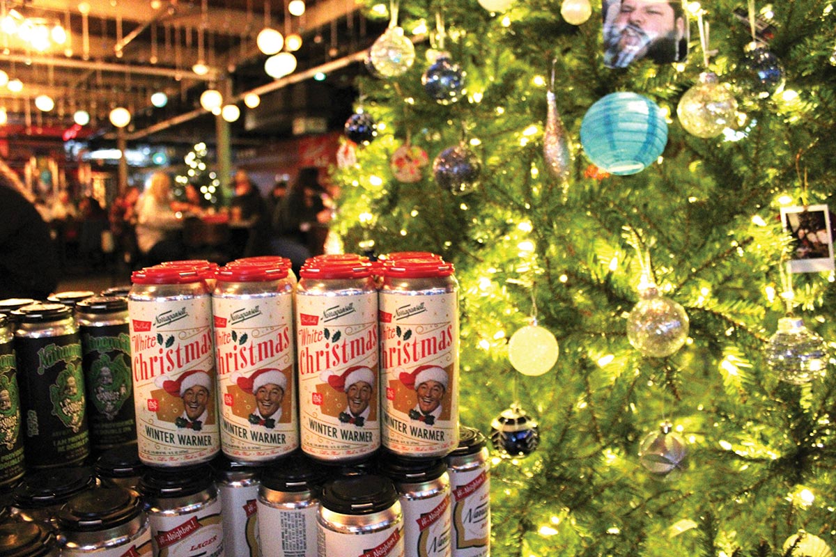 Narragansett Beer Celebrates Holidays with Tree Lighting