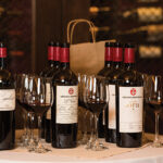 Gérard Bertrand Wines on display at Chapel Grille in Cranston.