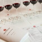 A tasting mat during the MS Walker Gérard Bertrand Master Class.