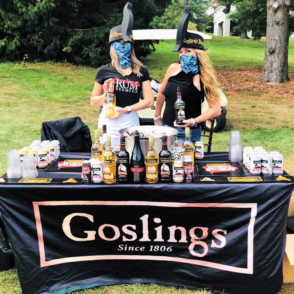 Goslings Rum Showcased at NFL Charity Golf Outing