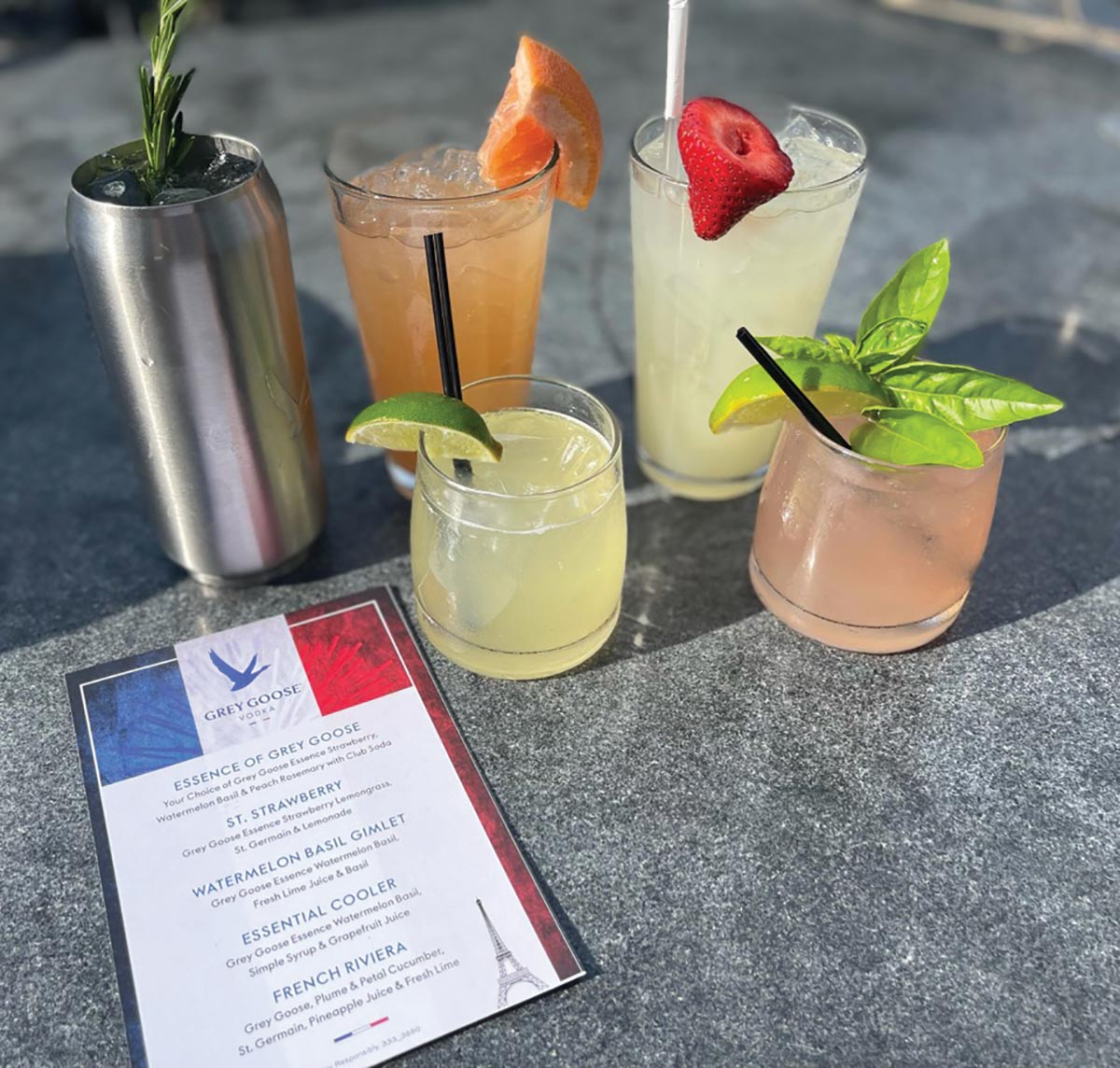 Grey Goose Vodka Essences Debuts During Bastille Day