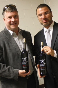 Steven Greenwood, San Francisco Wine Exchange, Regional Manager and Frank LaTorra, Sales Manager at Hartley and Parker.