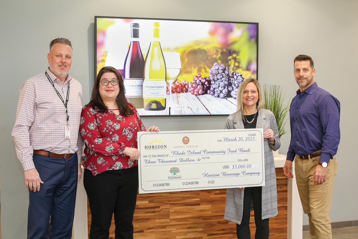 Horizon Beverage Leads Effort for Food Bank