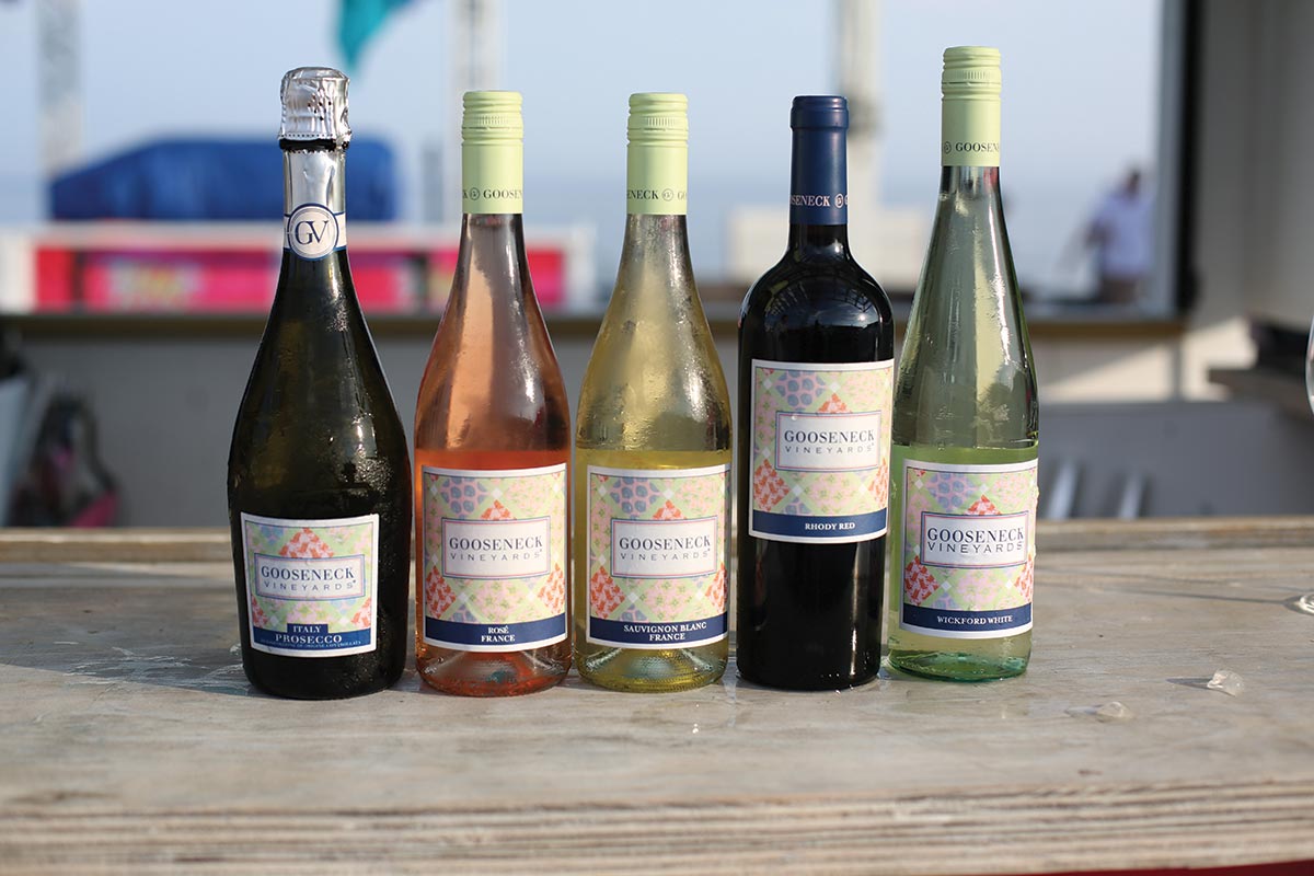 Paddy’s Beach Club Highlights Gooseneck Vineyards