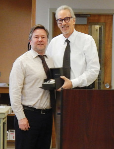 Bill Saroka, Wine Director and Jerry Rosenberg, President.