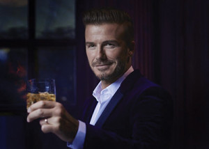 David Beckham toasts to the global launch of HAIG CLUB(TM) (PRNewsFoto/Diageo)