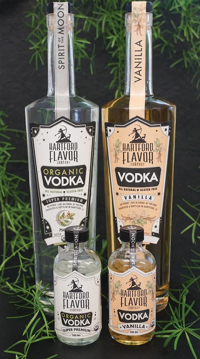 Hartford Flavor Company Releases Organic and Vanilla Vodkas