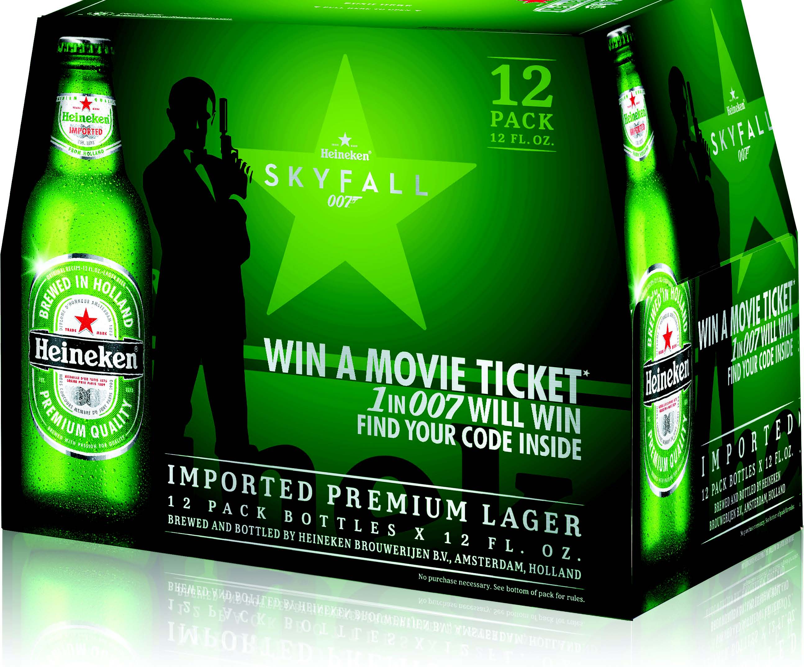 Heineken Lands Skyfall Promo