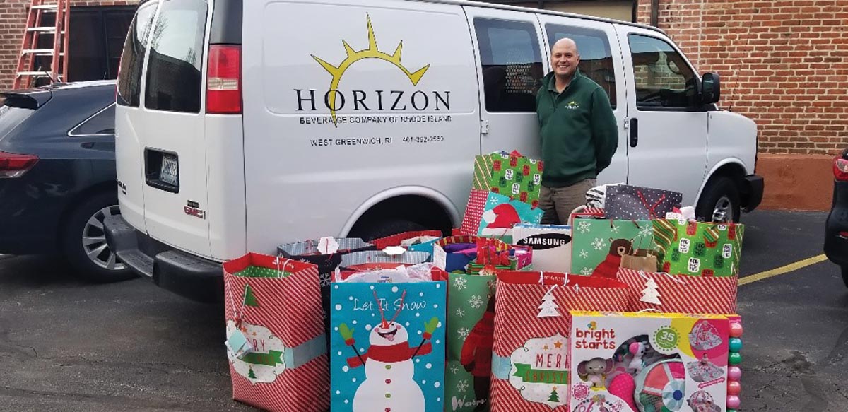 Horizon Beverage Fulfills Annual Holiday Gift Wish Lists