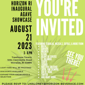 Horizon Beverage Craft Agave Showcase (Trade Only) @ Treehouse Tavern | Warwick | Rhode Island | United States