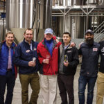 The Narragansett Brewing Company team: Jamie Buscher, Bill Heslam, Mark Hellendrung, Joe O’Neill, Jim Crooks, BJ Mansuetti and Joe Towle. 