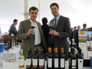 At the Opici Fall Trade Show are Ruca Malen’s Pablo Cueno, Winemaker and Roberto Meli, Export Manager.