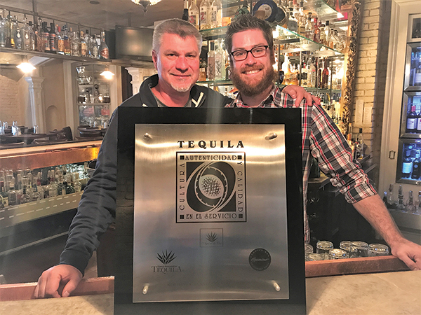 Tim Scott, Director of Operations and Partner, along with Richard Hildebrandt, General Manager, Geronimo New Haven.