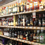 Inside Gleeson's Wine and Spirits.