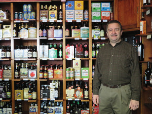 Store owner Tom Saccoccia.