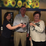 Deana Chizinski, Maple End Package Store; Tom McGrory, Martin Scott Wines; Lorraine Friedman, Maple End Package Store.