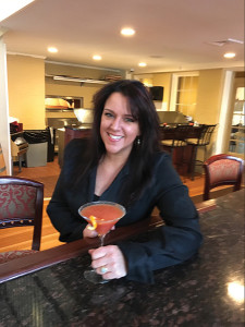 Megan Crooker, Bar Manager, The Library with "Party in the Library." 